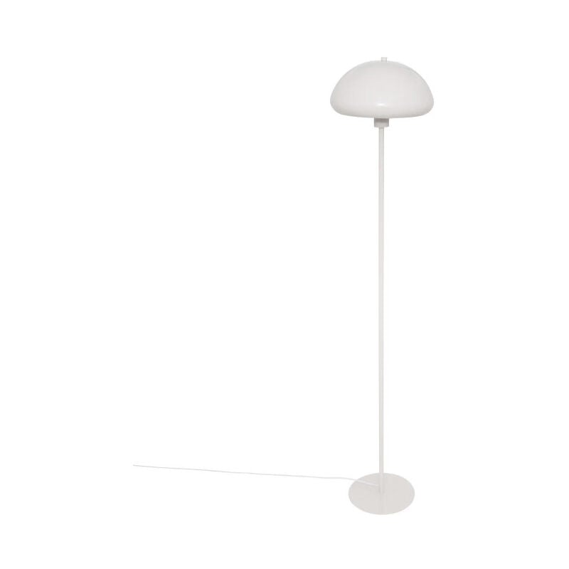 Lampadaire Droit Champignon 'Savio' 140cm Beige