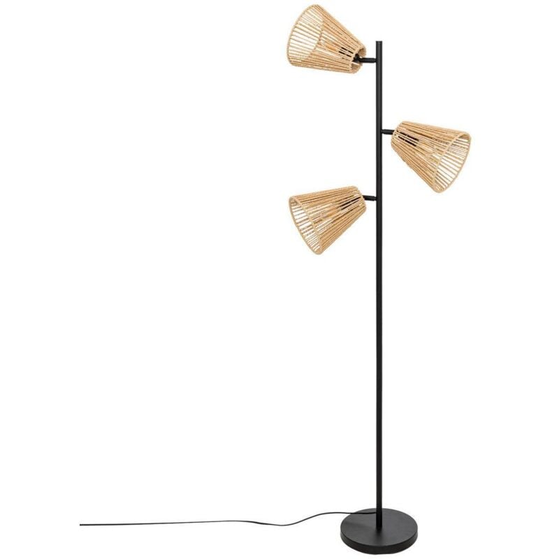 Atmosphera - Lampadaire droit Giada H150cm créateur d'intérieur