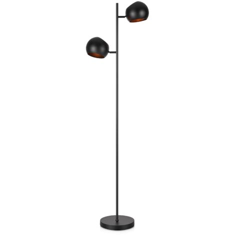 Lampadaire e14 2x40w ip20 noir - markslojd - edgar