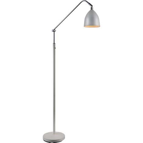 Lampadaire E27 40W blanc avec tête orientable - Markslöjd - Fredrikshamn