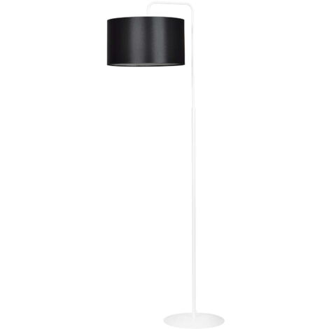 Lampadaire Emibig TRAPO LP1 design blanc/noir E27 150cm