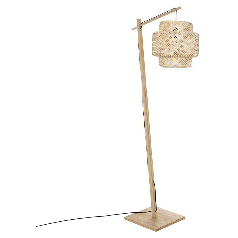 Lampadaire en bois Liby 173 cm Atmosphera
