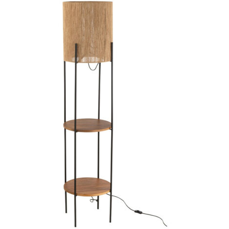 Lampadaire en Bois "Manguier" 160cm Naturel