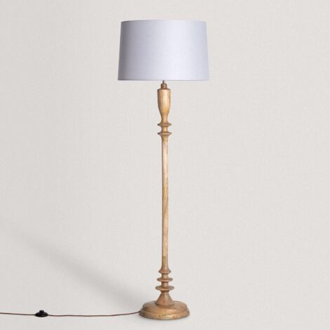 Lampadaire en bois Meena ILUZZIA Vert - Vert