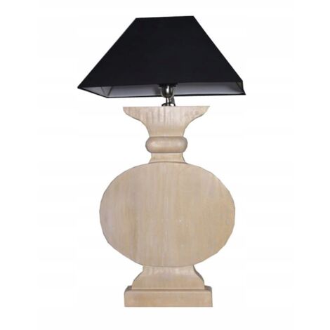 Lampadaire en bois - Style provençal, lampe de bureau idéale