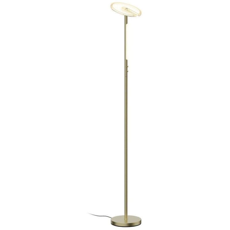 Lampadaire en cuir Siro
