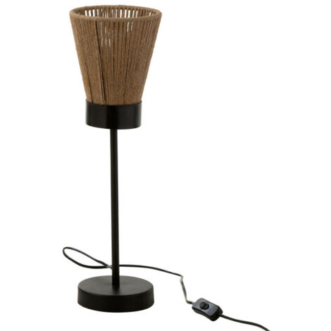 Lampadaire en Jute "Luna" 51cm Naturel