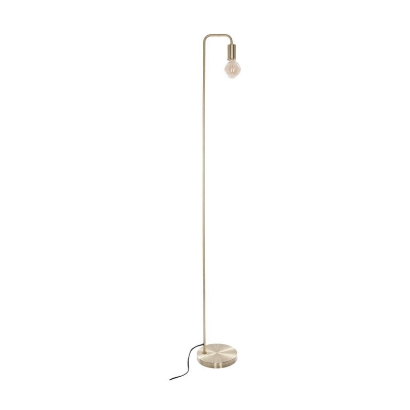 Lampadaire en Métal 'Tige' 150cm Doré