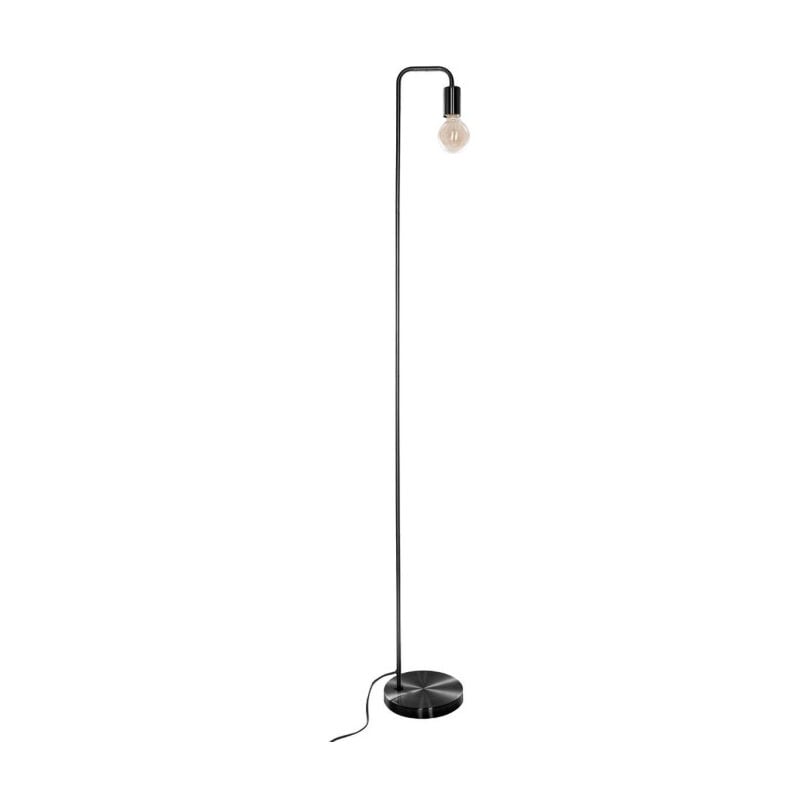 Lampadaire en Métal 'Tige' 150cm Noir
