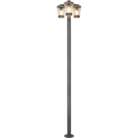 Lampadaire exterieur 3xe27 fonte daluminium anthracite - trio - cavado 50216277 50216277 50216277 50216277 50216277 50216277 50216277 50216277
