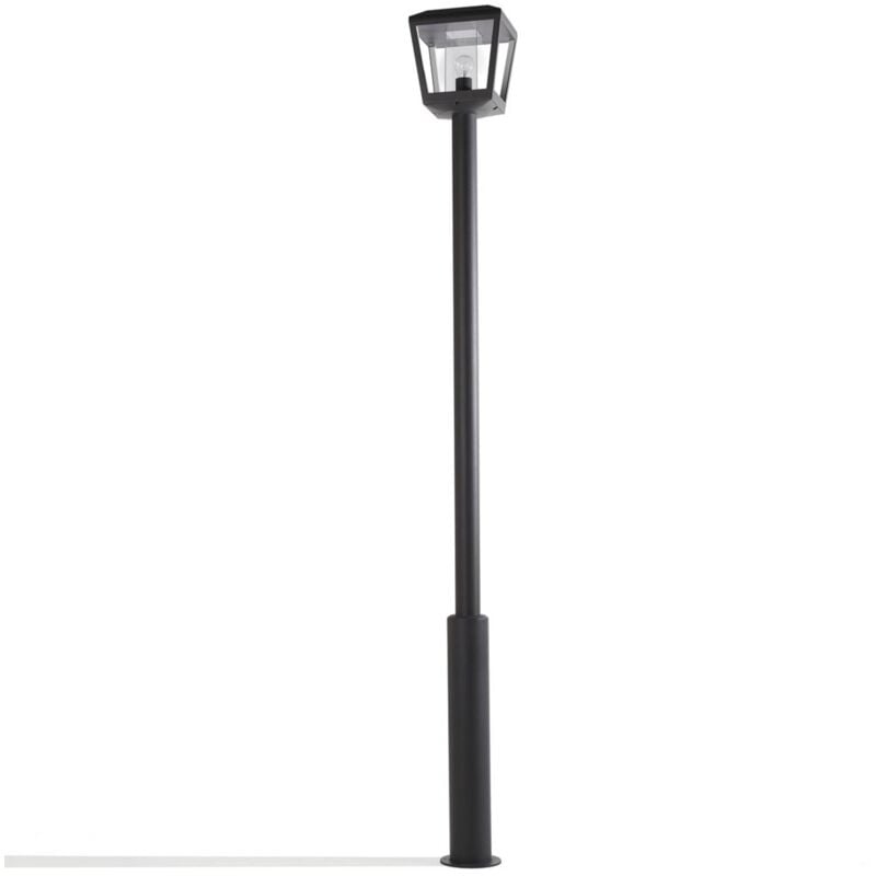 Lampadaire extérieur à intensité variable 'Dunia' en aluminium