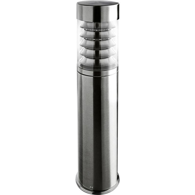 ETT - Lampadaire extérieur Heitronic 36994 saturn led E27 acier inoxydable