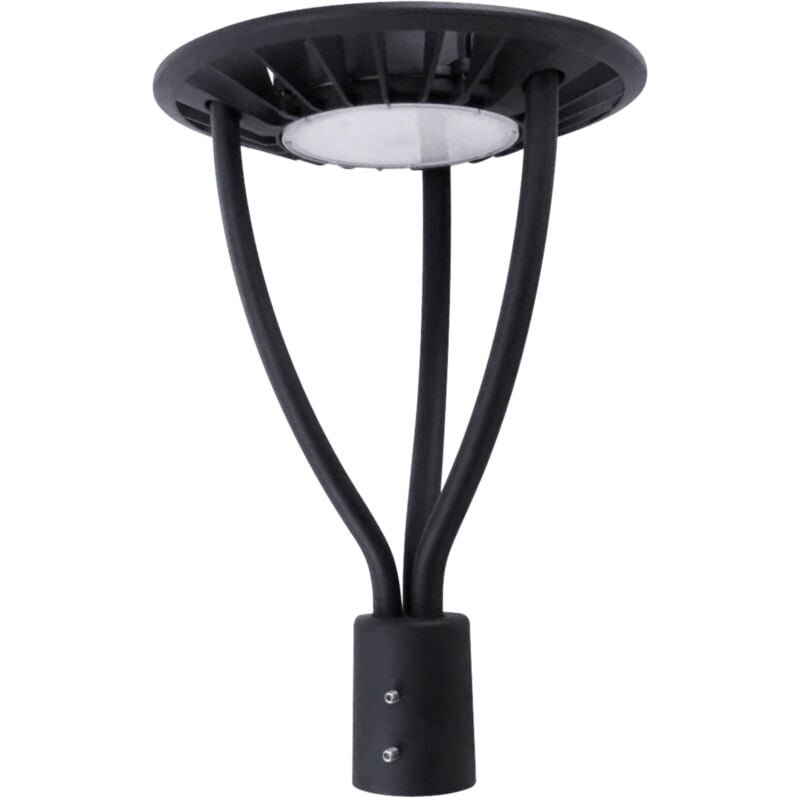 Matel - Lampadaire extérieur led noir puce Samsung 150w neutre