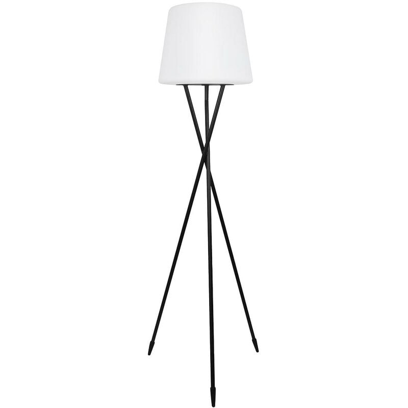 Lampadaire extérieur sans fil try Blanc Polypropylène H150CM