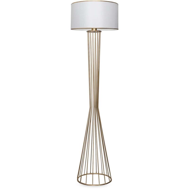 Lampadaire en métal doré Lamp Lampadaire en métal doré Lamp