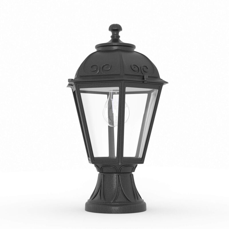 Lampadaire Fumagalli mikrolot/saba' - E27 - IP55 - Noir Lampadaire Fumagalli mikrolot/saba' - E27 - IP55 - Noir