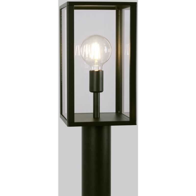 Lampadaire borne d'extérieur « Glass House » - 80cm - E27 Lampadaire borne d'extérieur « Glass House » - 80cm - E27