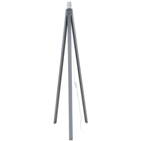Lampadaire gris 45x135 cm