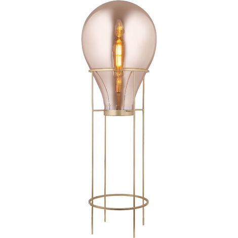 Lampadaire Hatann Ambre L Ø50x158 cm