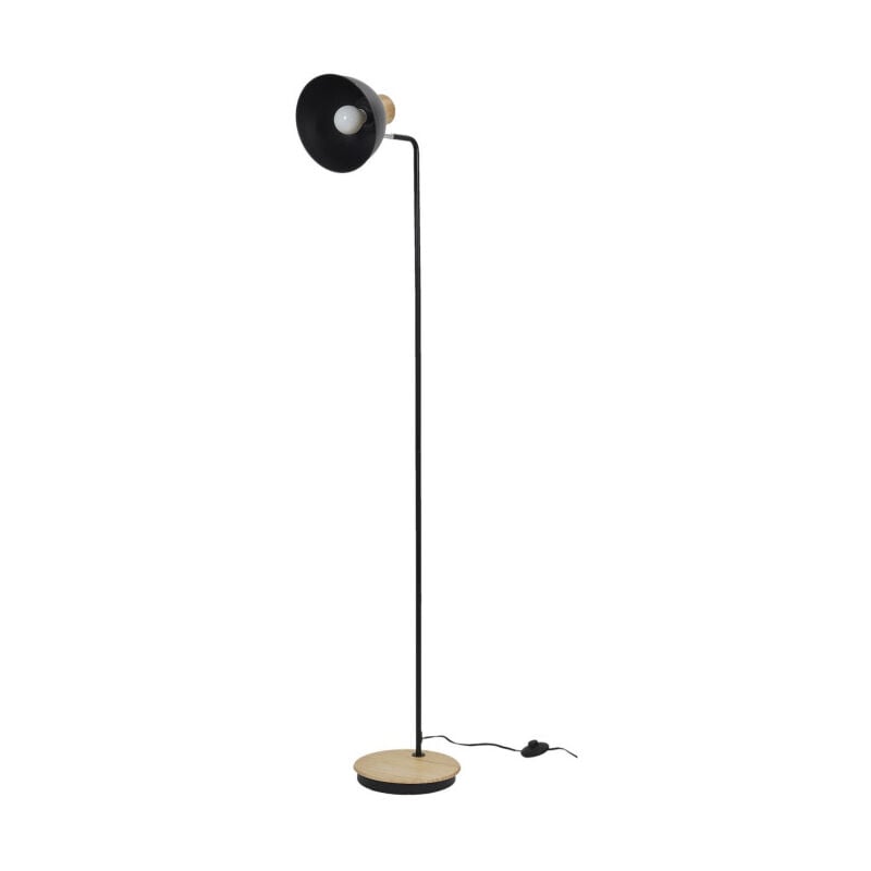 Lampadaire Industriel "Jarred" 145cm Noir