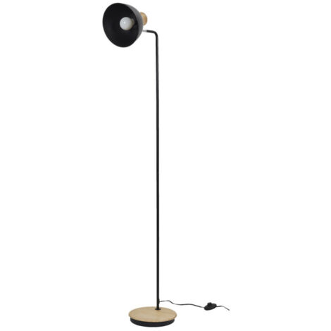 Lampadaire Industriel "Jarred" 145cm Noir