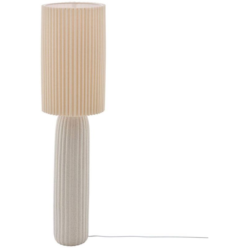 Lampadaire Kenan beige H122cm - Atmosphera créateur d'intérieur