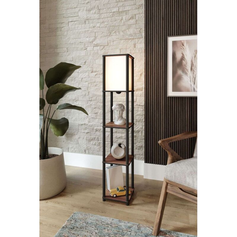 Lampadaire, lampe sur pied, éclairage de salon Lamp Noyer Lampadaire, lampe sur pied, éclairage de salon Lamp Noyer