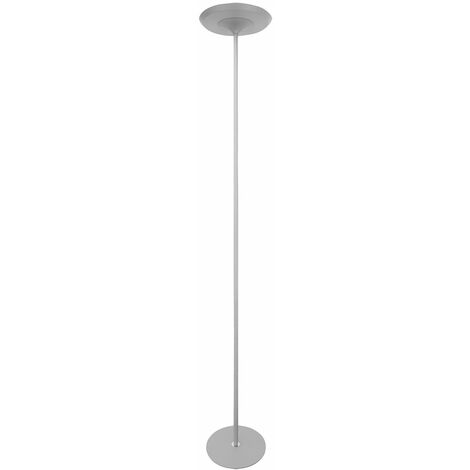 SULION Lampadaire LED 24W 3000K Gris