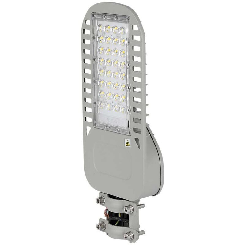 Lampadaire LED Slim - Samsung - IP65 - Gris - 50W - 6850 Lumens - 6500K