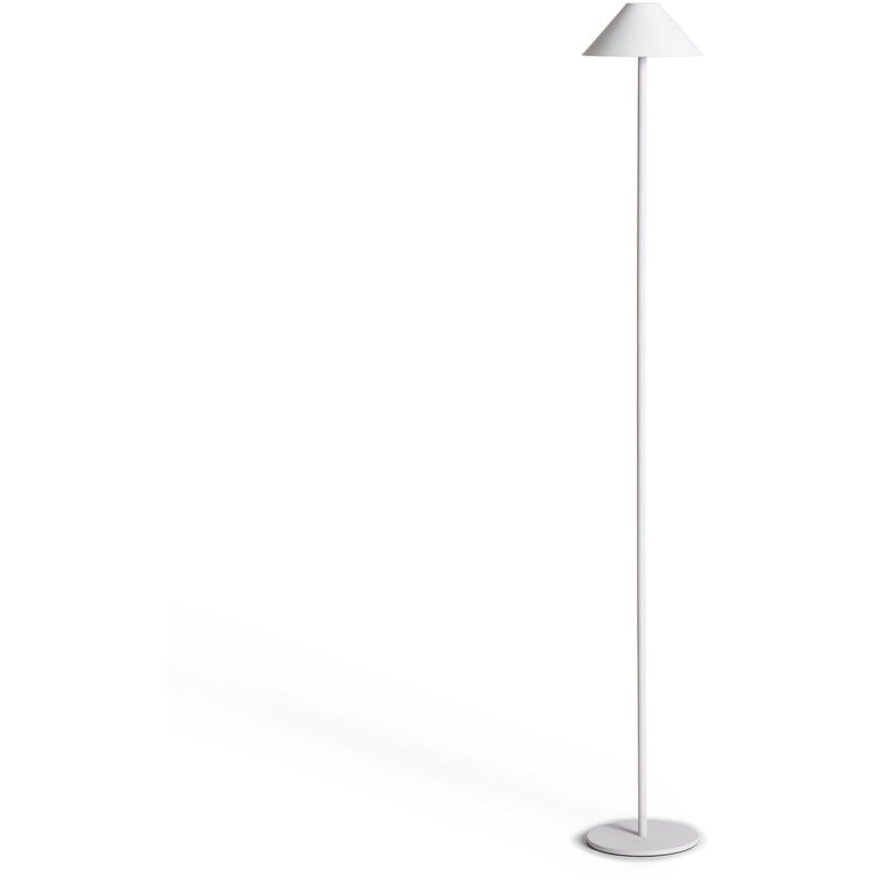 Lampadaire led 3W Portable Extérieur avec Batterie usb Rechargeable Kivuli Blanc