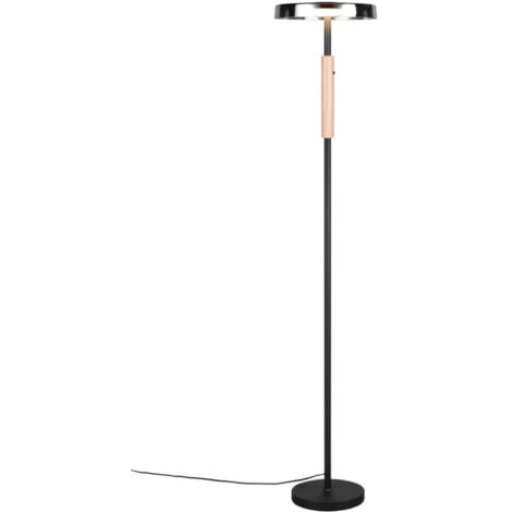 Lampadaire LED Celeste verre de fumée - 454910132