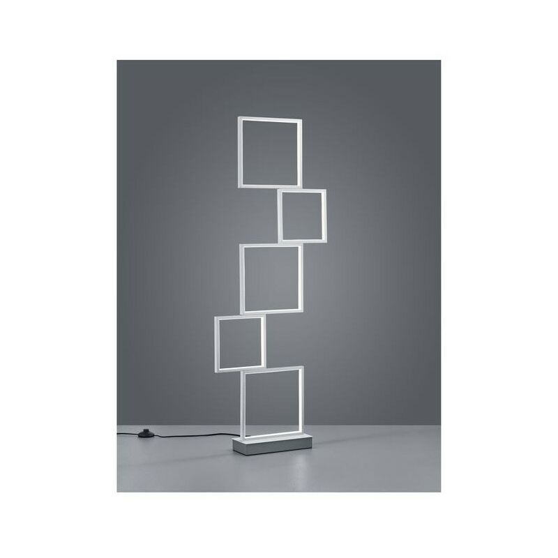 Trio Lighting - Lampadaire Sorrento Aluminium Balaye 1x34W SMD LED