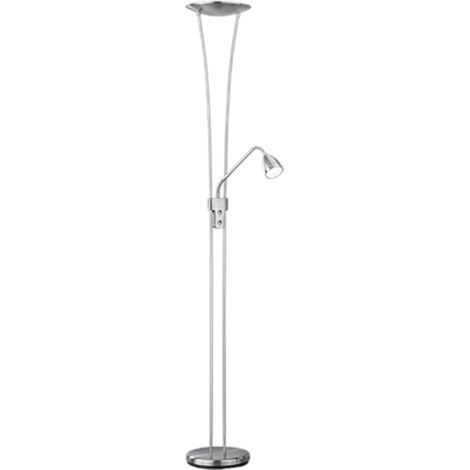 Lampadaire led integree 19w 3000k 2200 lm nickel mat - trio - arizona 2660833 2660833 2660833 2660833 2660833 2660833 2660833