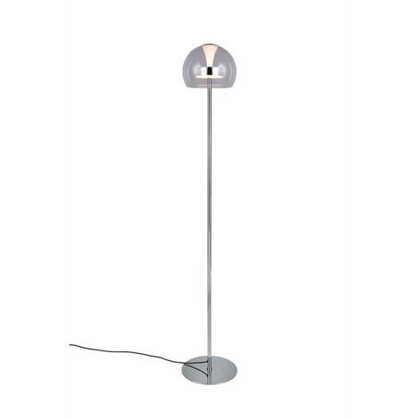 Lampadaire LED lampadaire lampe de bureau métal fonction mémoire interrupteur à pied H 130 cm