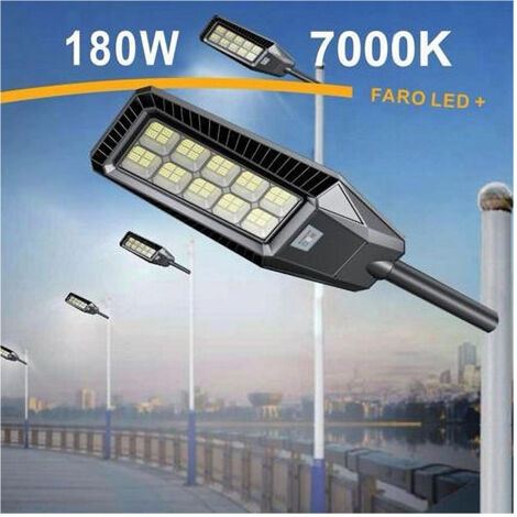 Lampadaire Led Lampadaire Led Solaire 180w Light 7000k Sl-606-250-7000k