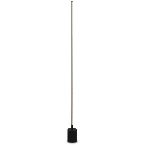 Lampadaire LED linéaire dimmable noir 145cm Maytoni