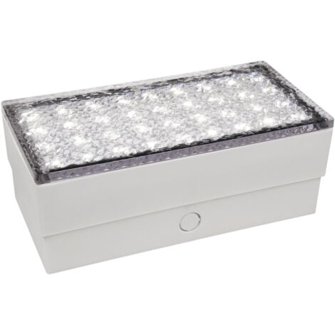Lampadaire LED McShine `` pavé '' 20x10x7cm, 180lm, IP65, blanc chaud, 230V