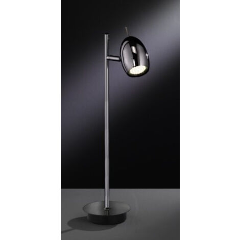 Lampadaire LED MEGAMAN Quincy Lofy NoirChrome 2,5W 20000h