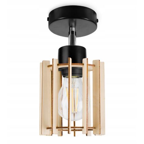 LAMPADAIRE LED MODERNE EN BOIS