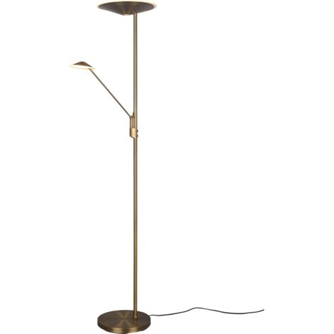 Lampadaire led smd 30w 3500lm reglable laiton fume metal - trio - brantford 64429172 64429172 64429172 64429172 64429172 64429172 64429172 64429172 64429172 64429172