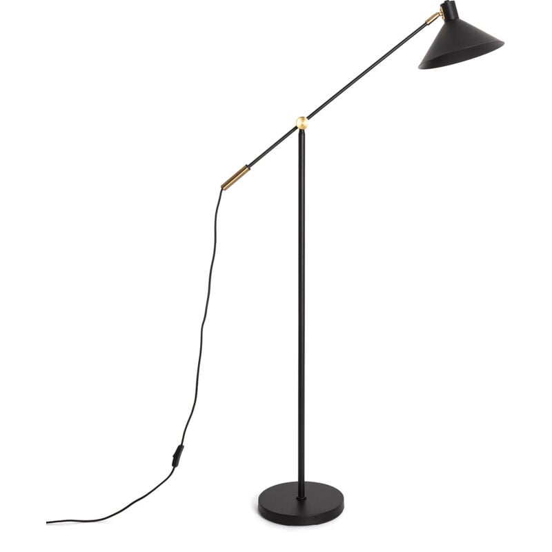 Lampadaire Métal Aleya Noir