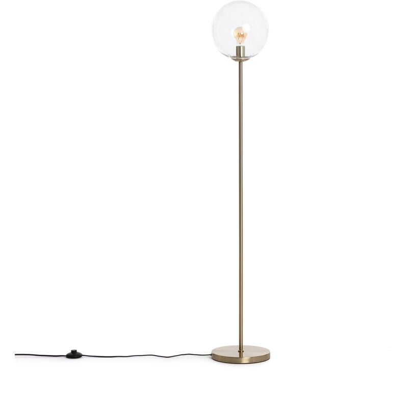 Ledkia - Lampadaire Métal et Verre Moonlight Clear Transparent