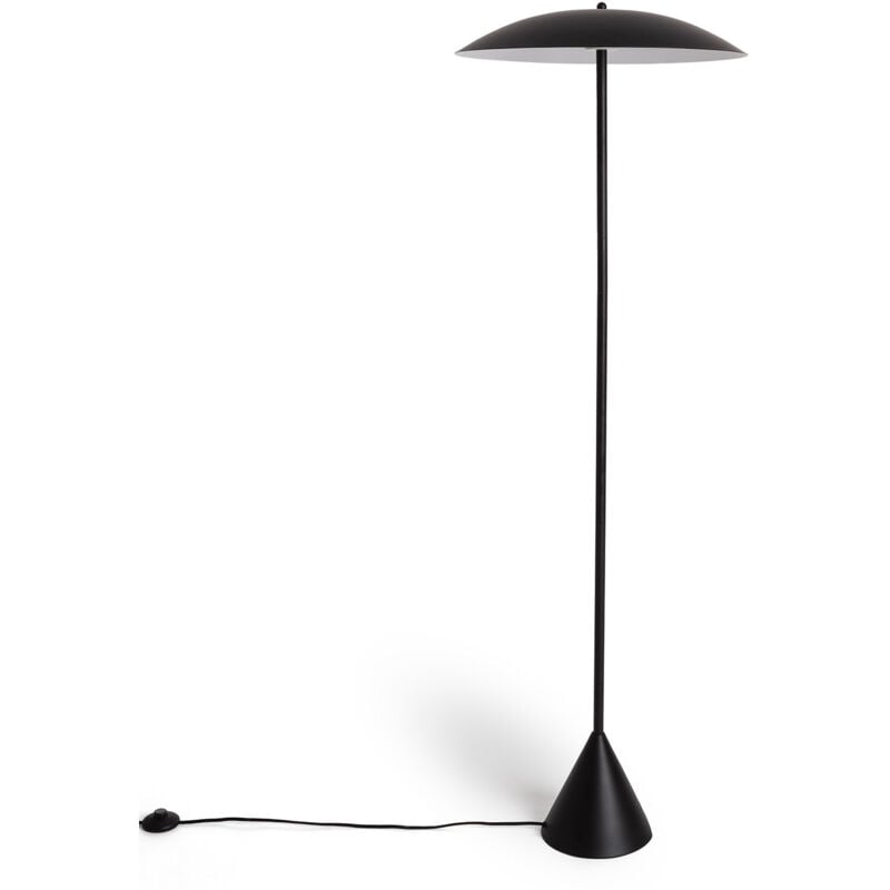 Lampadaire Métal Irmah Noir
