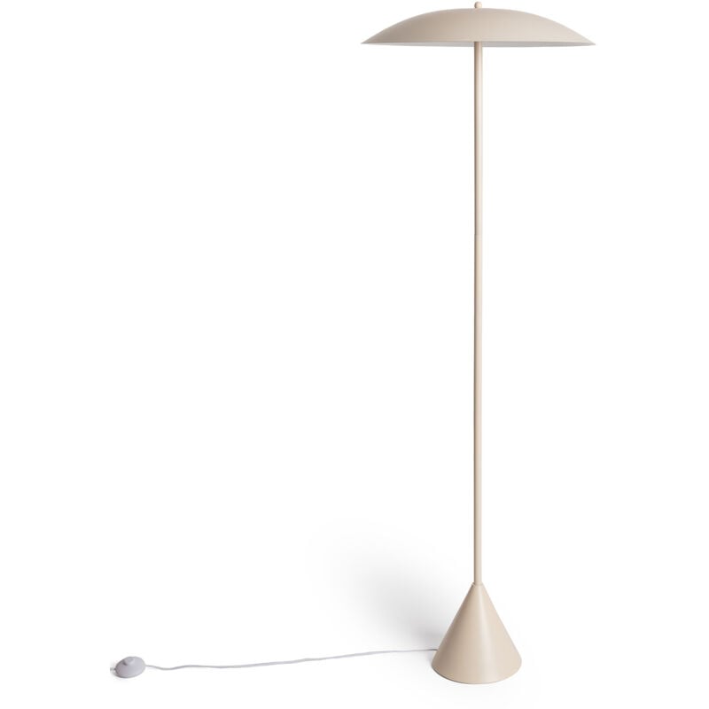 Lampadaire Métal Irmah Beige