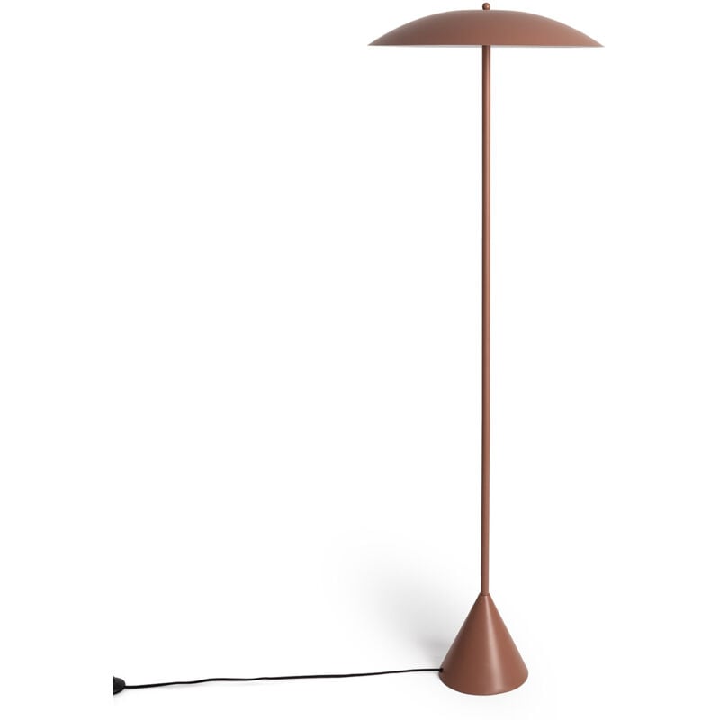 Lampadaire Métal Irmah Brun