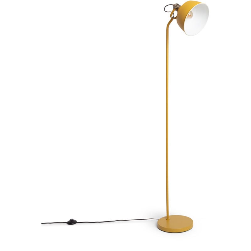 Lampadaire Métal Luise Jaune