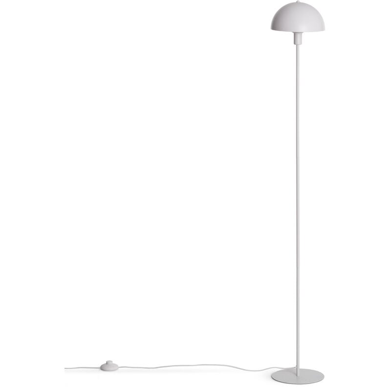 Lampadaire Métal Madow Blanc