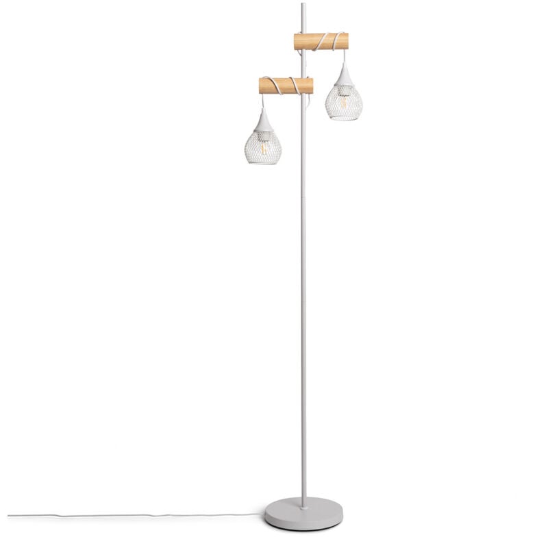 Lampadaire Monah WiFi avec Variateur Blanc