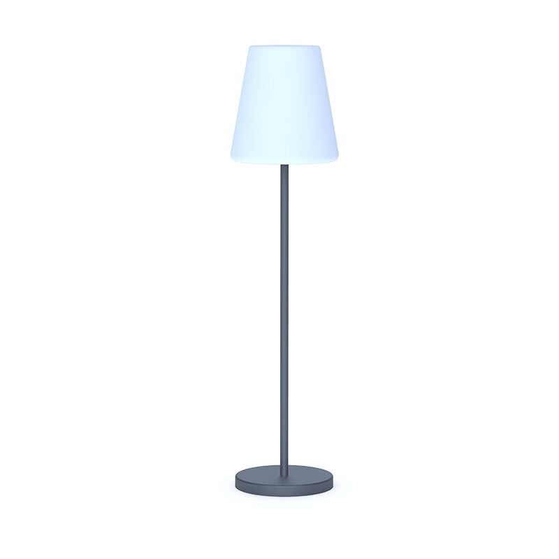Newgarden - lola Slim 120 cm de haut. Lampadaire sans fil pour l'intérieur et l'extérieur. Lumière led avec charge solaire ou usb. Fabriqué en Espagne