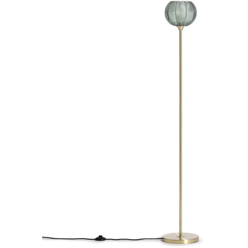 Lampadaire Métal et Verre Klimt Vert